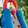 image:imageLittle Tikes Jump and Double Slide Bouncer 16800 L x 10800 W x 8400 H Inches  WhiteBouncer