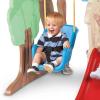 image:imageLittle Tikes Hide amp Seek Climber and Swing Indoor Outdoor with Slide  Easy Set Up  Toddler Playset 5350L x 5200W x 4100H