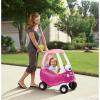 image:imageLittle Tikes Princess Cozy Coupe RideOn Toy  Toddler Car Push and Buggy Includes Working Doors Steering Wheel Horn Gas Cap Ignition Switch  For Boys and Girls Active Play  Magenta