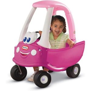 image:imageLittle Tikes Princess Cozy Coupe RideOn Toy  Toddler Car Push and Buggy Includes Working Doors Steering Wheel Horn Gas Cap Ignition Switch  For Boys and Girls Active Play  Magenta