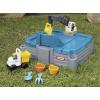 image:imageLittle Tikes Dirt Diggers Excavator Sandbox for Kids Including lid and Play Sand AccessoriesMulticolor