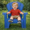 image:imageLittle Tikes Kids Garden Chair 4 Pack in Blue Outdoor Toddler Activity Adirondack Chairs for Picnic Garden Patio Backyard amp Beach Outdoor Chair Set4 Pack