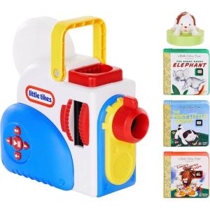 image:imageLittle Tikes Story Dream Machine Starter Set Storytime Books Little Golden Book Audio Play The Poky Little Puppy Character Nightlight Toy Gift for Toddlers and Kids Girls Boys Ages 3Multicolor