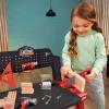 image:imageLittle Tikes Creative Construction Workbench with 15 Accessories Pretend Play Construction Set for Boys and Girls Ages 3 YearsBench