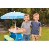 image:imageLittle Tikes Easy Store Picnic Table with Umbrella Multi Color 4200L x 3800W x 1975HBlueGreen