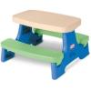 image:imageLittle Tikes Easy Store Picnic Table with Umbrella Multi Color 4200L x 3800W x 1975HBlueGreen