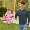 image:imageLittle Tikes Snug n Secure Pink Swing with Adjustable Straps 2in1 for Baby and Toddlers Ages 9 Months  4 Years16D x 163W x 17HPink