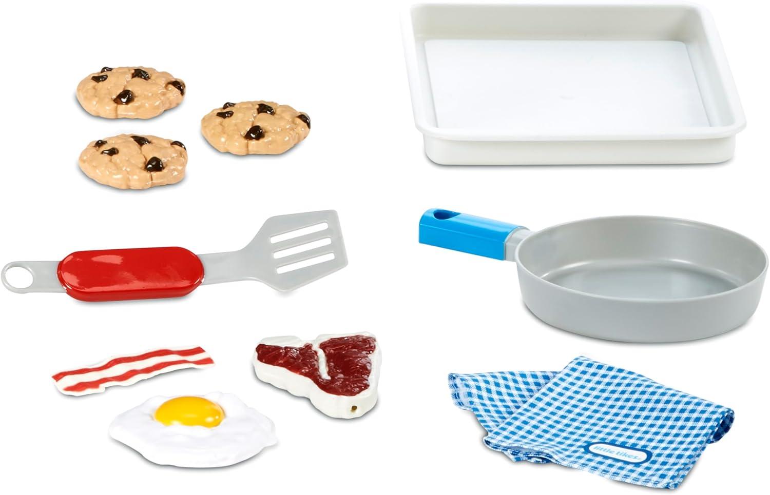 image:imageLittle Tikes First Oven Realistic Pretend Play Appliance for Kids Play Kitchen with 11 Accessories and Realistic Cooking Sounds Unique Toy MultiColor Ages 2