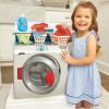 image:imageLittle Tikes First Fridge Refrigerator with Ice Dispenser Pretend Play Appliance for Kids Play Kitchen Set with Playset Accessories Unique Toy MultiColor 158 Wide x 115 deep x 23 TallFirst WasherDryer