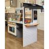 image:imageLittle Tikes Real Wood Caf amp Bakery Exclusive Wooden Play Kitchen with Realistic Lights Sounds and DualSided 20 Accessories Set Gift for Kids Toy for Girls Boys Ages 3 4 5 Years