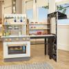 image:imageLittle Tikes Real Wood Caf amp Bakery Exclusive Wooden Play Kitchen with Realistic Lights Sounds and DualSided 20 Accessories Set Gift for Kids Toy for Girls Boys Ages 3 4 5 Years