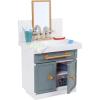 image:imageLittle Tikes First Bathroom Sink with Real Working Faucet Pretend Play for Kids 12 Bathroom Accessories Interactive Unique Toy MultiColor Ages 2 Grey