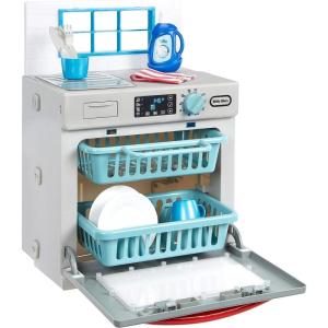 image:imageLittle Tikes First Fridge Refrigerator with Ice Dispenser Pretend Play Appliance for Kids Play Kitchen Set with Playset Accessories Unique Toy MultiColor 158 Wide x 115 deep x 23 TallDishwasher