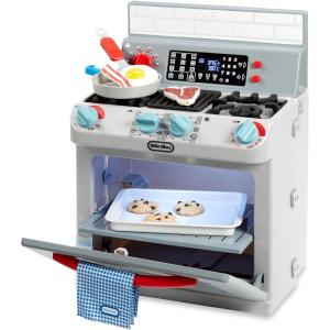 image:imageLittle Tikes First Oven Realistic Pretend Play Appliance for Kids Play Kitchen with 11 Accessories and Realistic Cooking Sounds Unique Toy MultiColor Ages 2