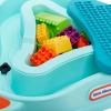 image:imageLittle Tikes Build amp Splash Water Table with 25 Piece Accessories  WetDry Play IndoorOutdoor with Removeable GrowwithMe Legs