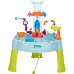 image:imageLittle Tikes Flowin Fun Water Table  Kids Outdoor Water Playset with Interchangeable Pipes Faucets Tower amp Accessories  Encourages Creativity amp Sensory Exploration  Ideal for Ages 2 to 5 Years