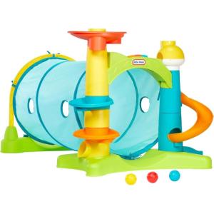 image:imageLittle Tikes 2in1 Activity Tunnel Indoor Outdoor Playset for Toddlers Boys and Girls Ages 13 Years