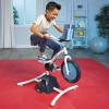 image:imageLittle Tikes Pelican Explore amp Fit Cycle Adjustable Play Fitness Exercise Equipment Stationary Bike with Videos and Builtin Bluetooth Speaker For Kids Ages 37 Years WHITE BLUE