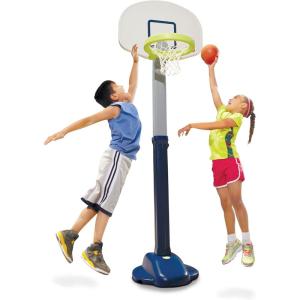 image:imageLittle Tikes Adjust and Jam Pro Basketball Set Blue