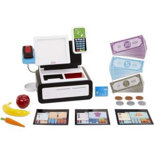 image:imageLittle Tikes First SelfCheckout Stand Realistic Cash Register Pretend Play Toy for Kids