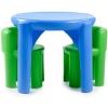 image:imageLittle Tikes Bright n Bold Table amp Chairs GreenBlue 24 x 24 x 18