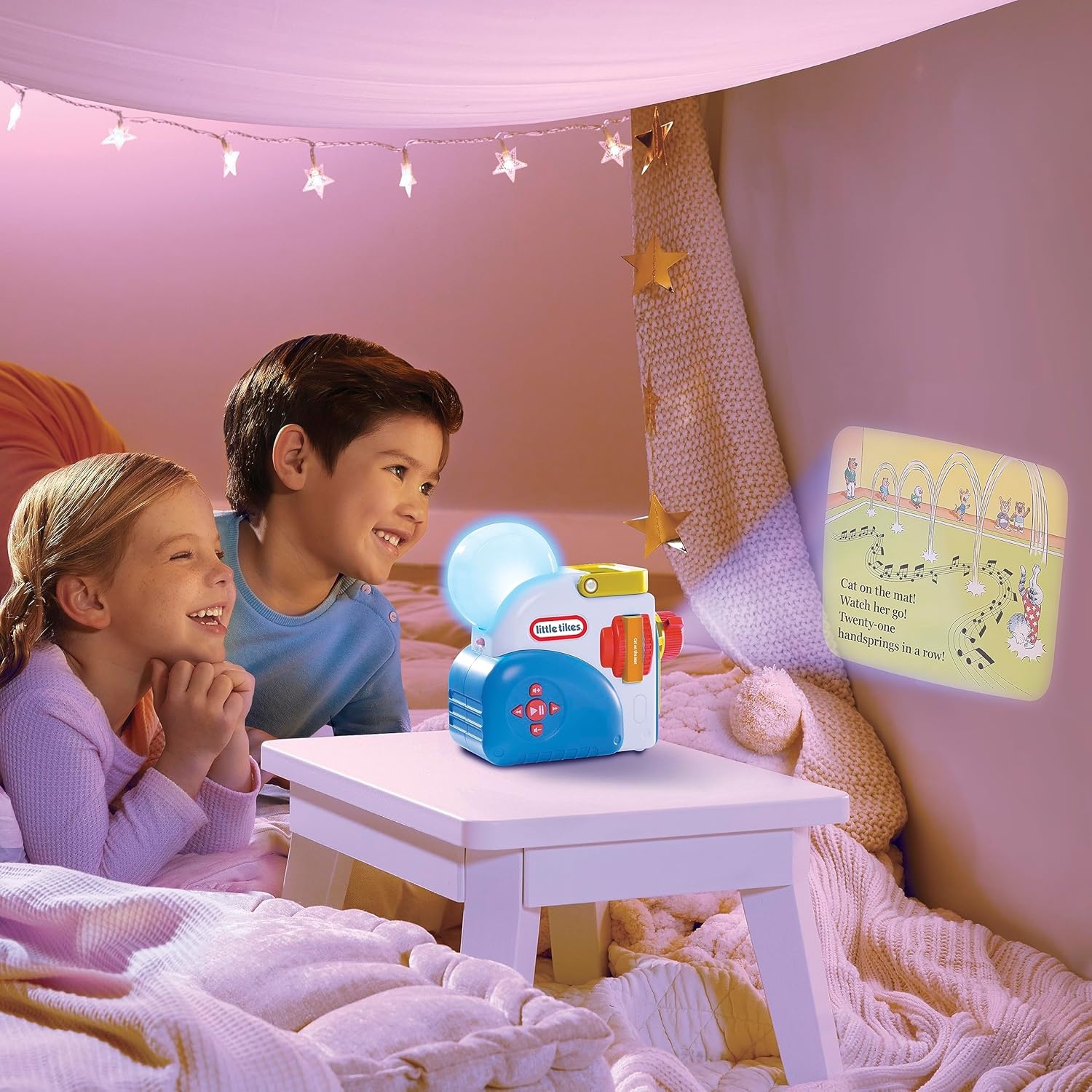 image:imageLittle Tikes Story Dream Machine Colorful Cats Story Collection Storytime Books Random House Audio Play Character Gift and Toy for Toddlers and Kids Girls Boys Ages 3 Years