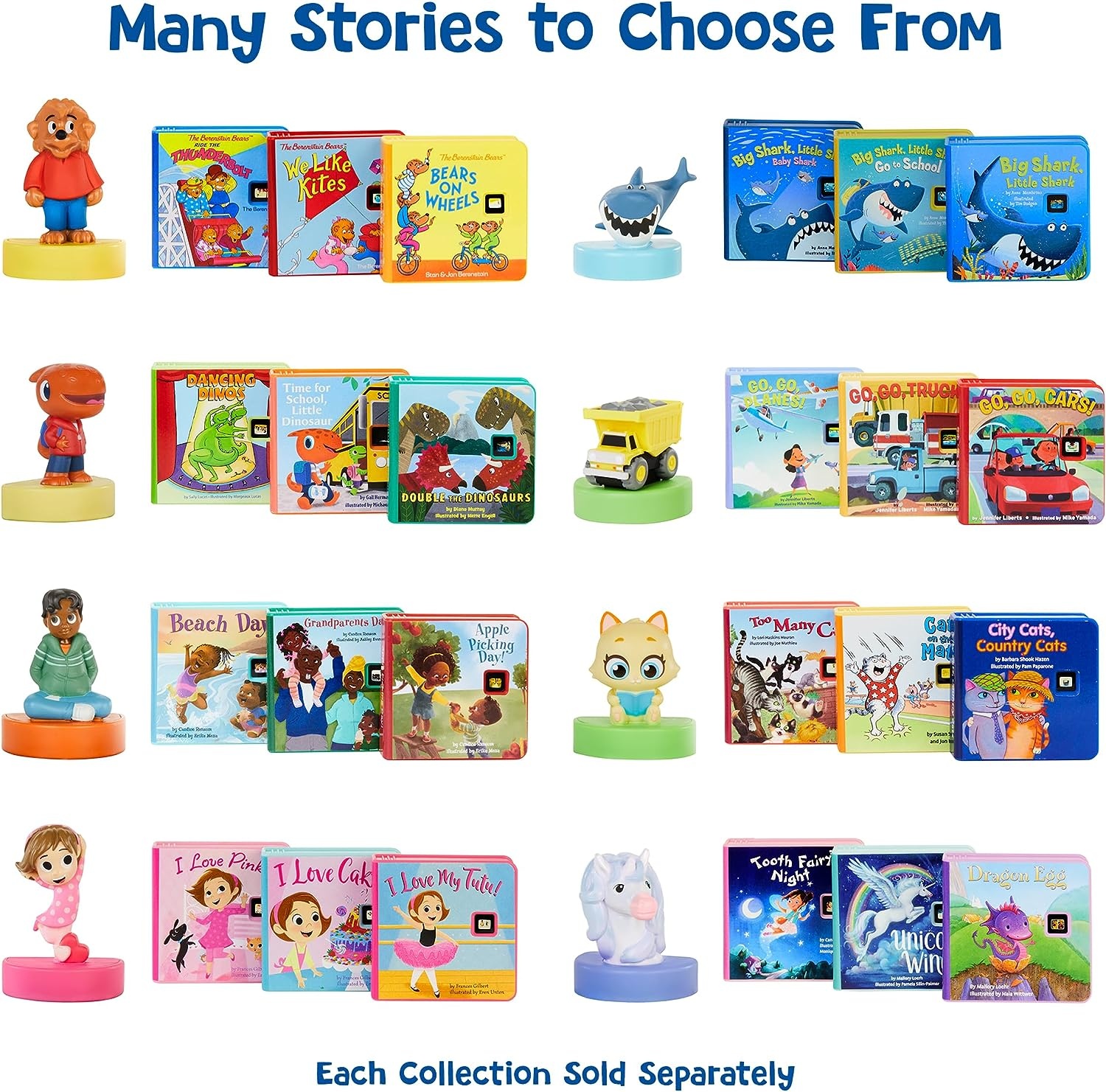 image:imageLittle Tikes Story Dream Machine Colorful Cats Story Collection Storytime Books Random House Audio Play Character Gift and Toy for Toddlers and Kids Girls Boys Ages 3 Years