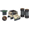 image:imageBig Adventures Binocular Searching Safari SUV STEM Toy Vehicle with Binoculars Flashlight and Compass for Girls Boys Kids Ages 3