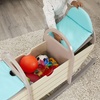 image:imageLittle Tikes Teeter Totter Wooden RideOn 2in1 Toy Rocker for Children and Storage Bench for Active Play for Toddlers Kids Gift Boys Girls Ages 25