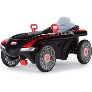 image:imageLittle Tikes Jett Car Racer Black Ride On Car with Adjustable Seat Back Dual Handle Rear Wheel Steering Racing Control Kid Powered Fun Great Gift for Kids Toys for Girls Boys Ages 310 Years