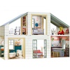 image:imageLittle Tikes Real Wood Stack n Style Dollhouse with 14 Accessories and Many Combinations to Customize Personalize Dream Design and Build and Play with Any 12Inch Dolls