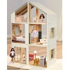 image:imageLittle Tikes Real Wood Stack n Style Dollhouse with 14 Accessories and Many Combinations to Customize Personalize Dream Design and Build and Play with Any 12Inch Dolls