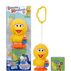 image:imageLittle Tikes Story Dream Pals Sesame Street Big Bird Interactive Story Telling 4 Figure with Bonus Story Cartridge Talks Lights Up Key Chain Ages 3